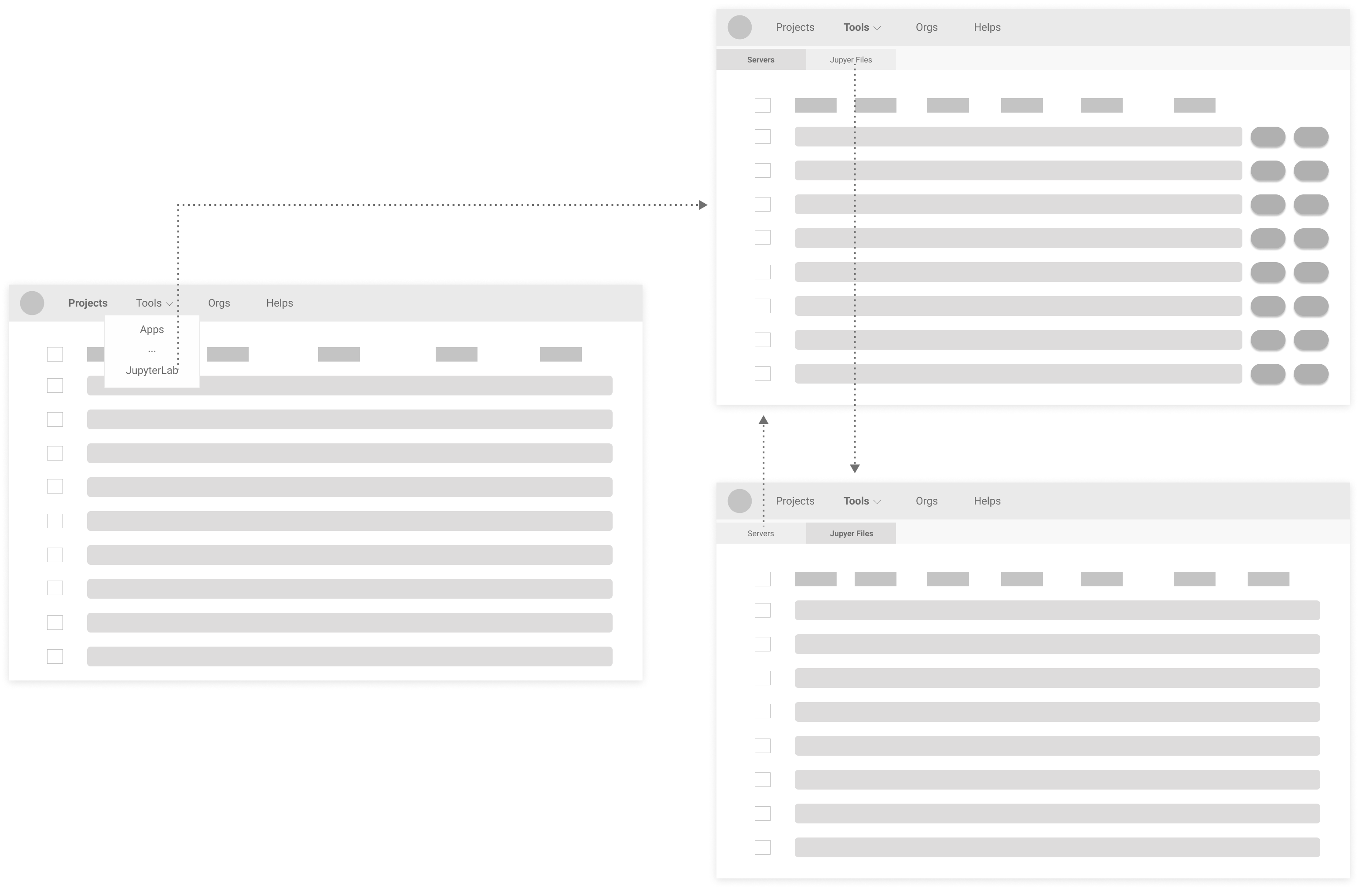 Proposed wireframe 1